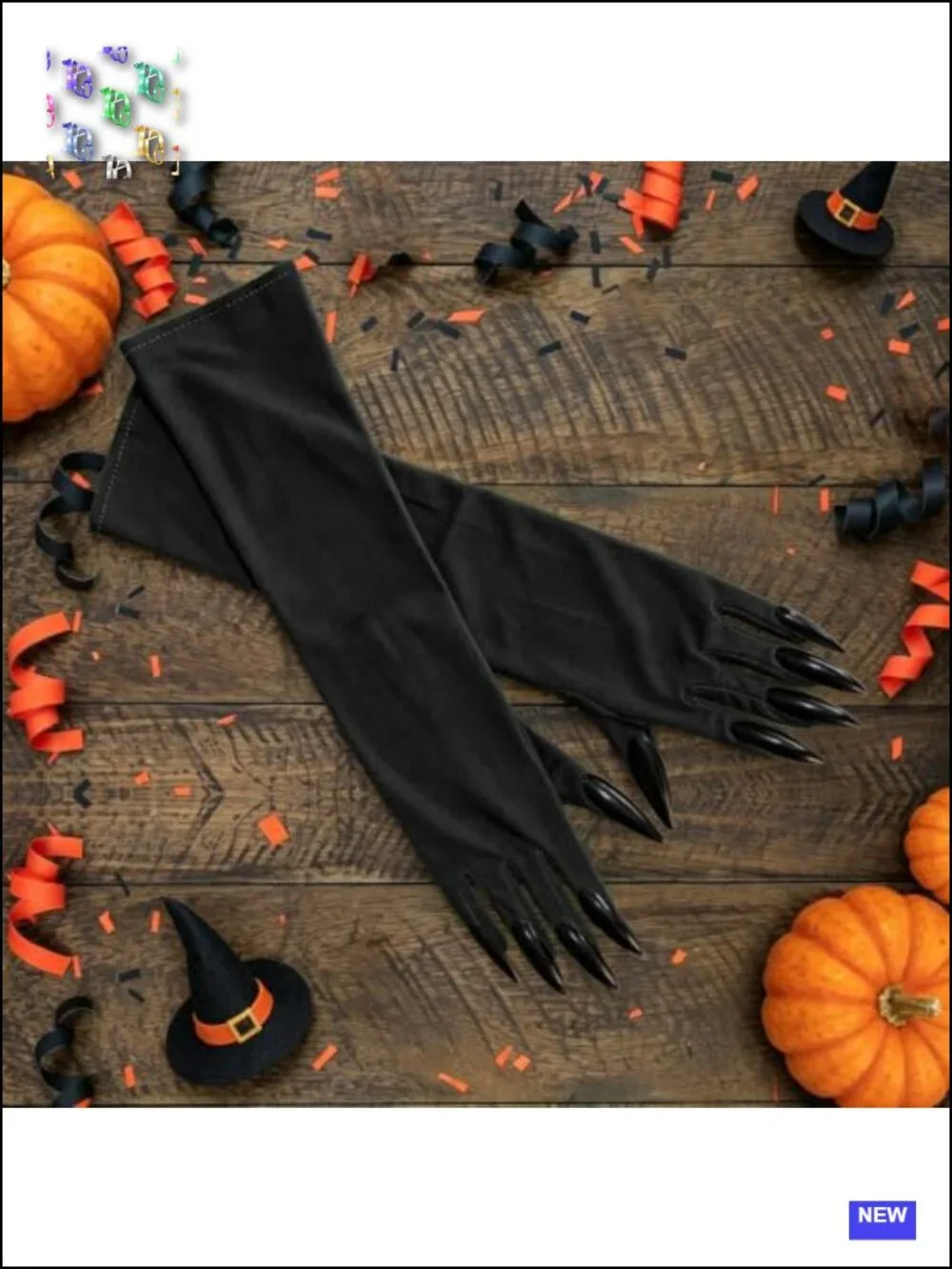 Halloween Claw Gloves Scary Long Nails Costume Accessory Women Party